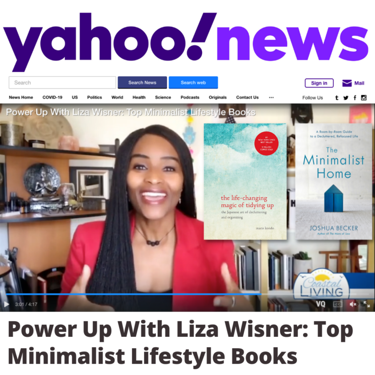Power Up With Liza Wisner: Top Minimalist Lifestyle Books